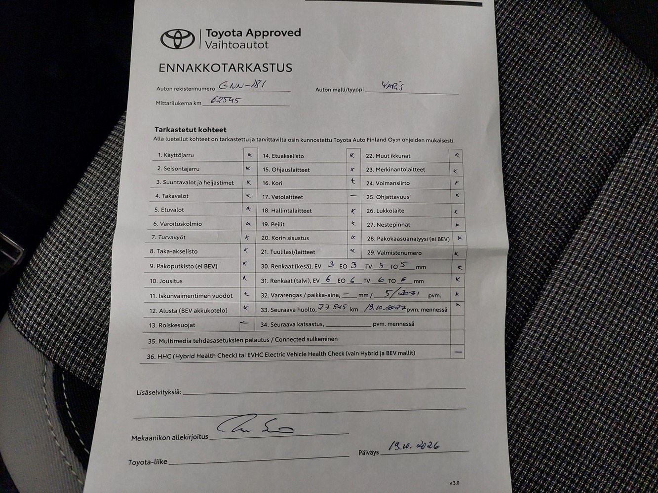 Toyota Yaris vaihtoauto