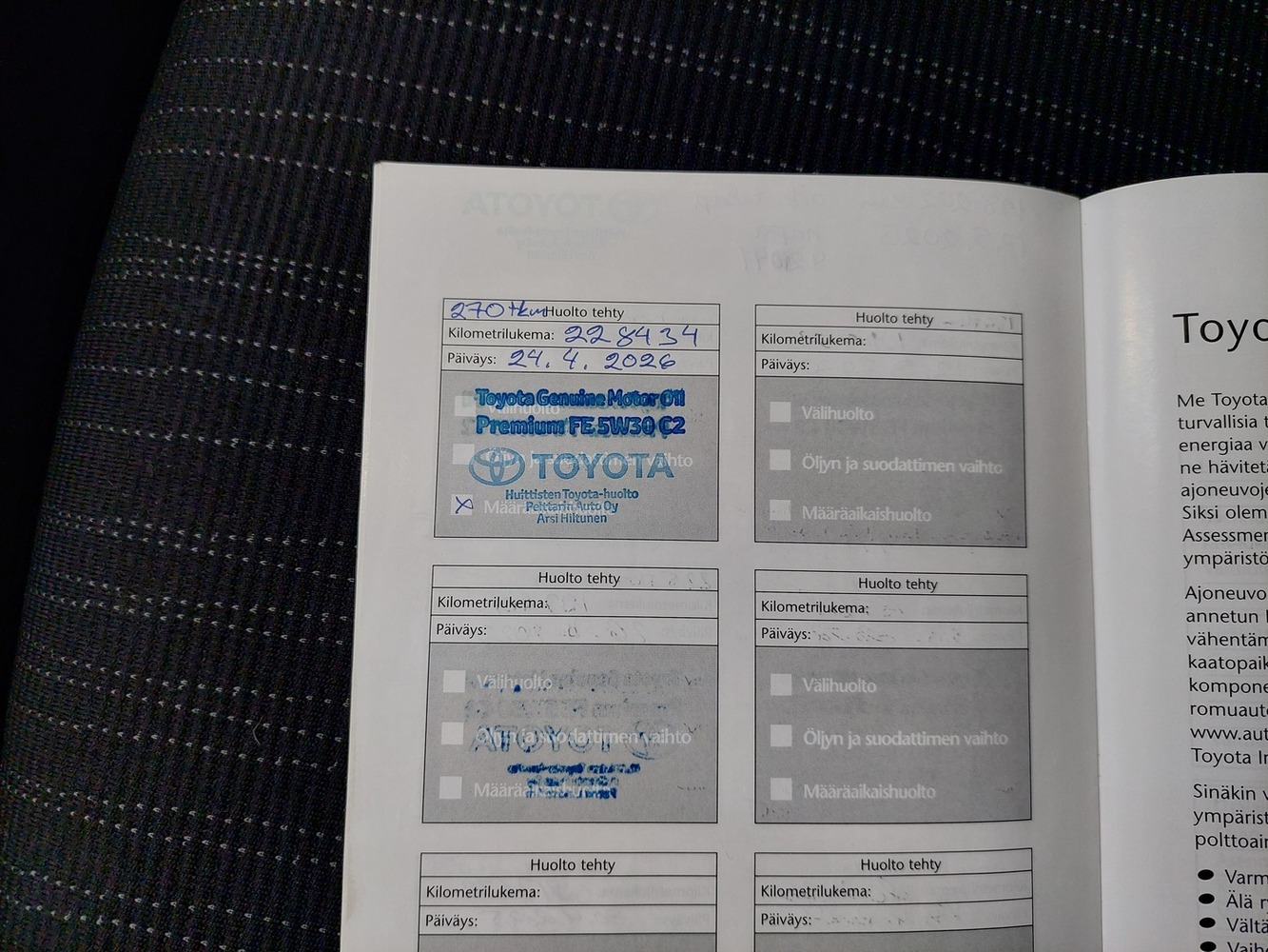 Toyota Corolla vaihtoauto