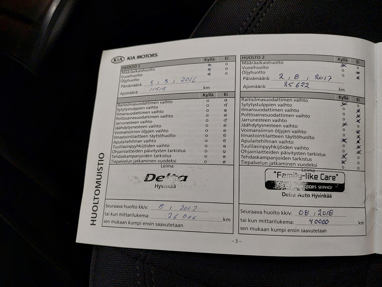 Kia Rio vaihtoauto
