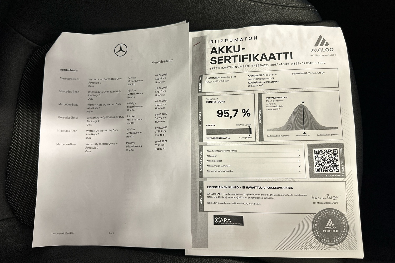 Mercedes-Benz A vaihtoauto