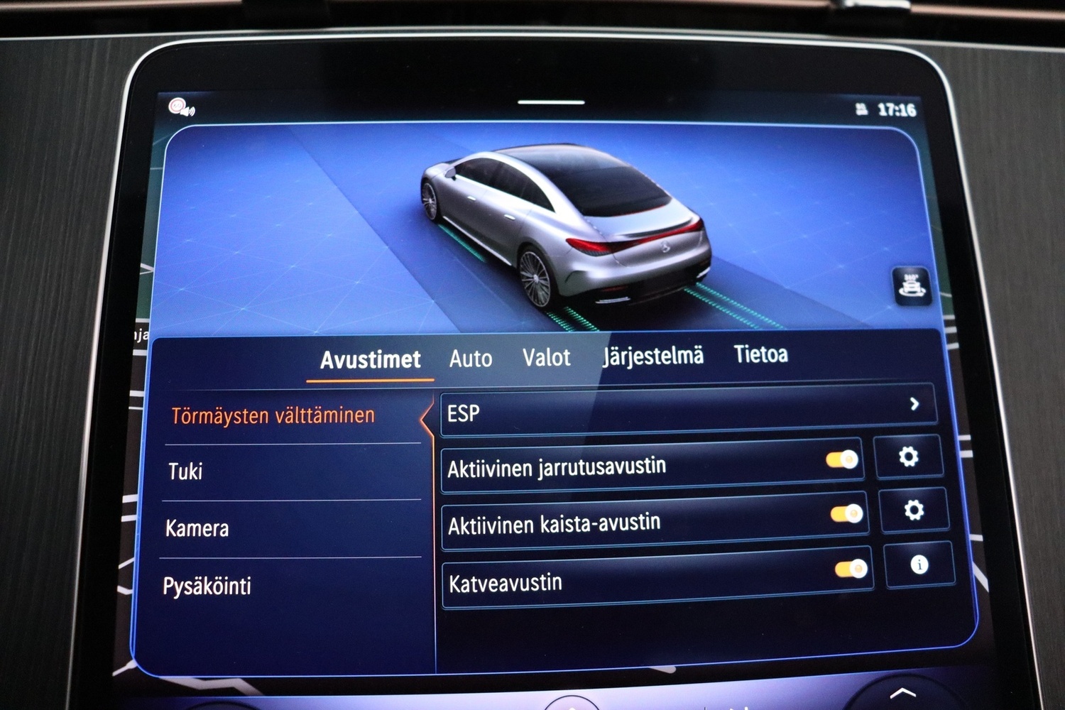 Mercedes-Benz EQE vaihtoauto