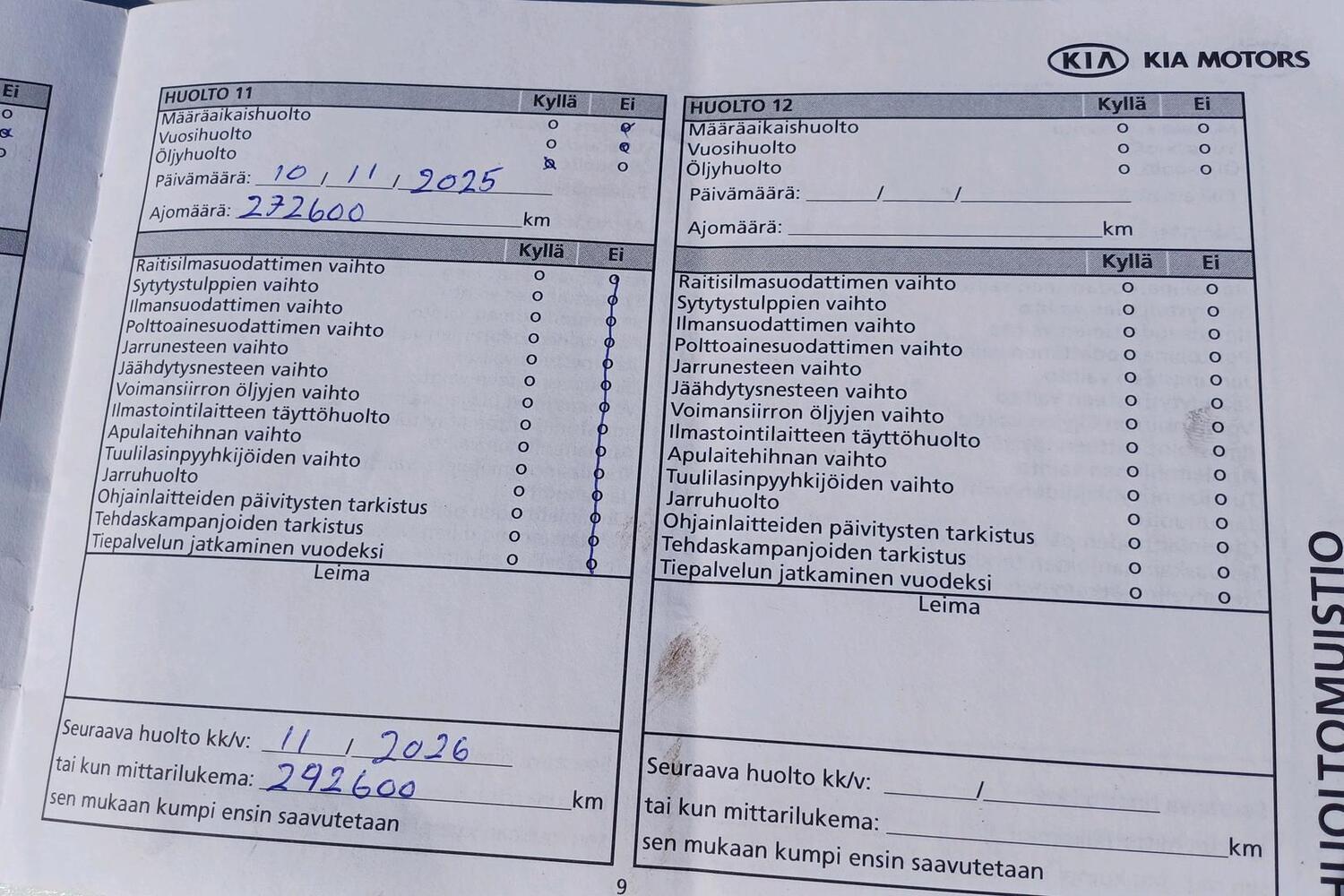 Kia Sorento vaihtoauto