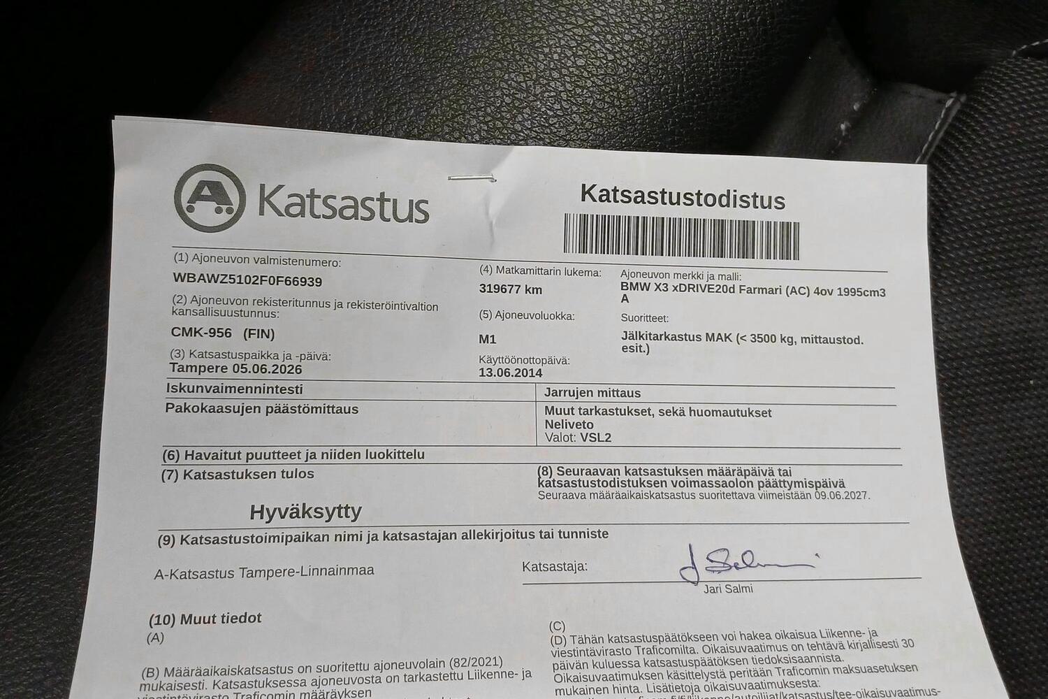 BMW X3 vaihtoauto