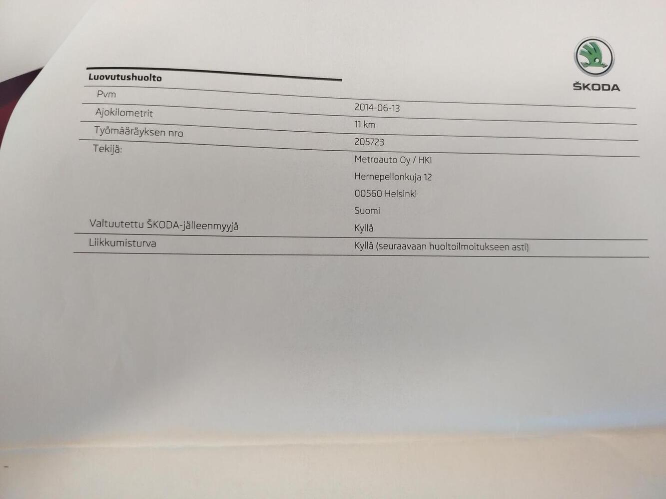 Skoda Octavia vaihtoauto