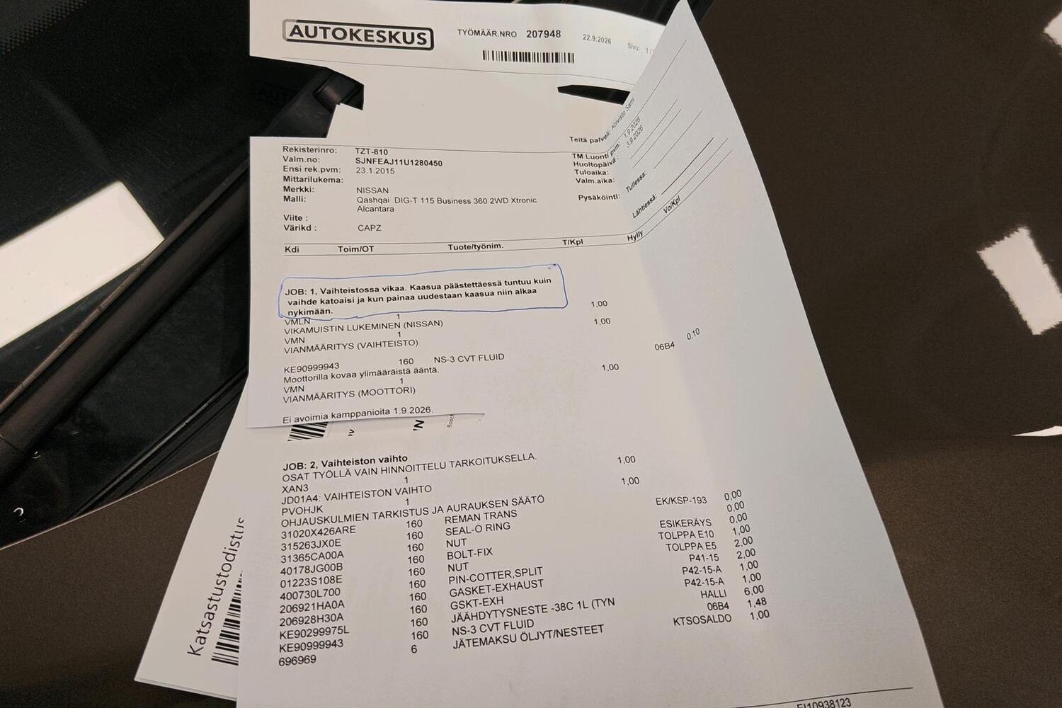 Nissan Qashqai vaihtoauto