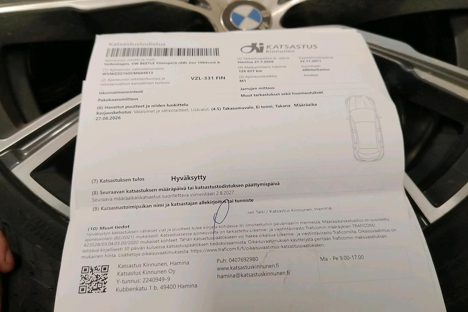 Volkswagen Beetle vaihtoauto