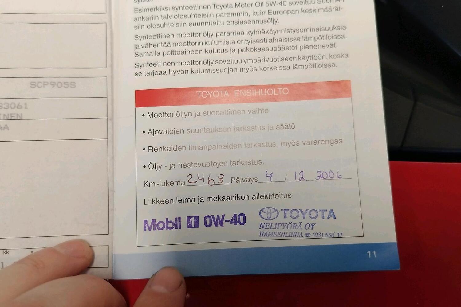 Toyota Yaris vaihtoauto