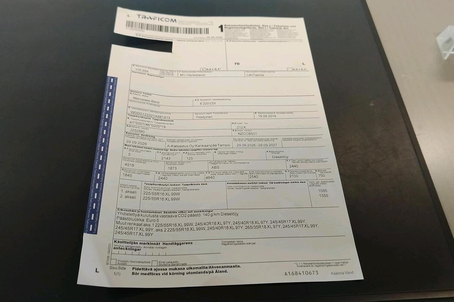 Mercedes-Benz E vaihtoauto