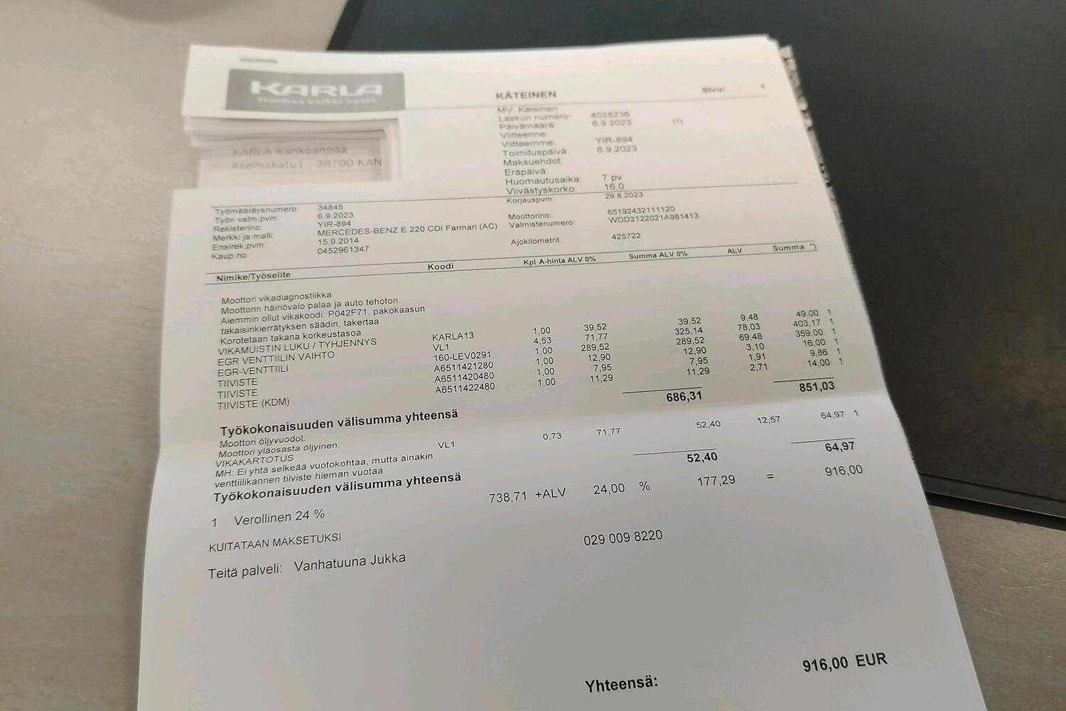 Mercedes-Benz E vaihtoauto