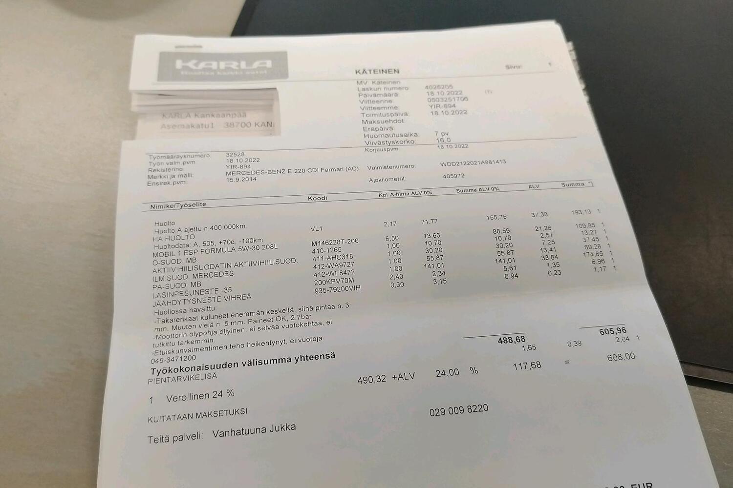 Mercedes-Benz E vaihtoauto