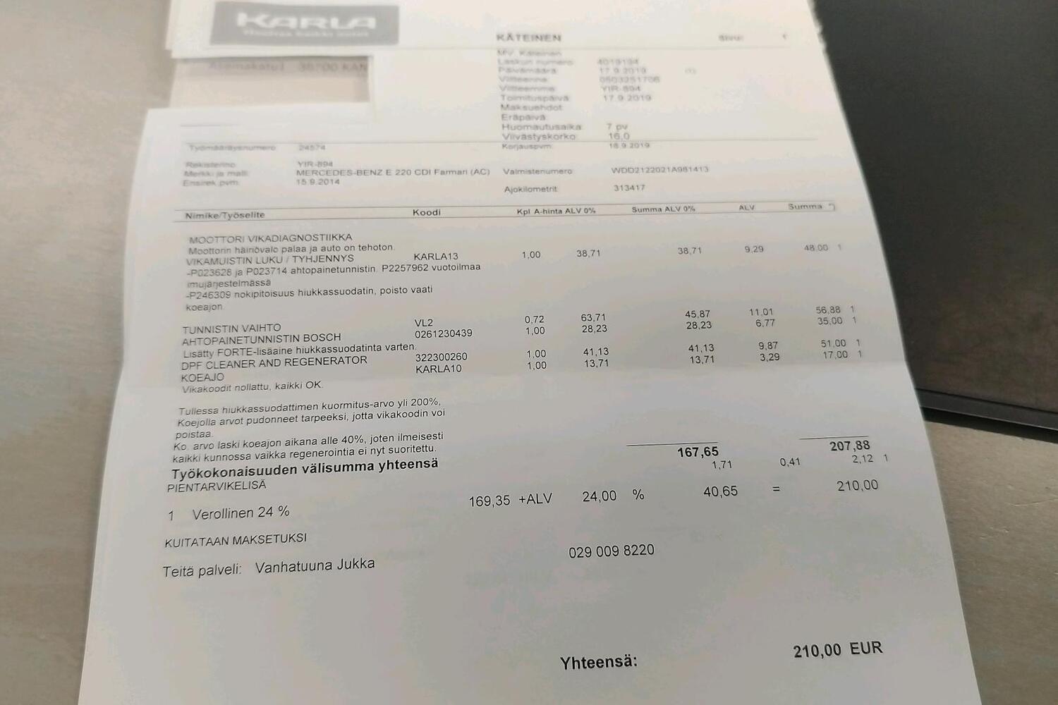 Mercedes-Benz E vaihtoauto