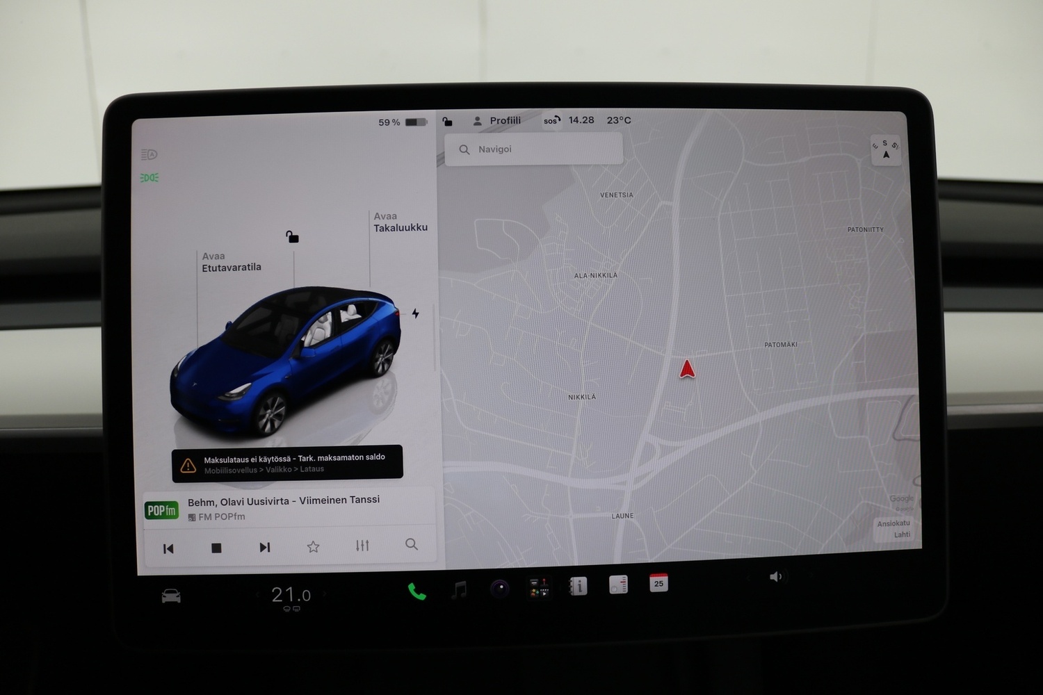 Tesla Model Y vaihtoauto