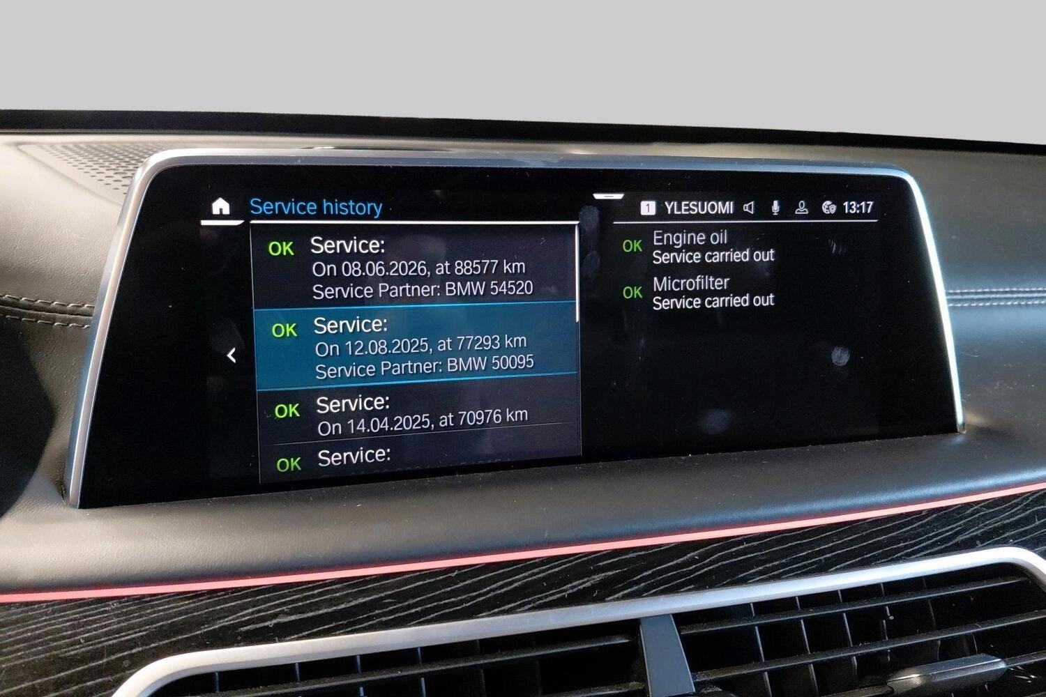 BMW 7-sarja vaihtoauto