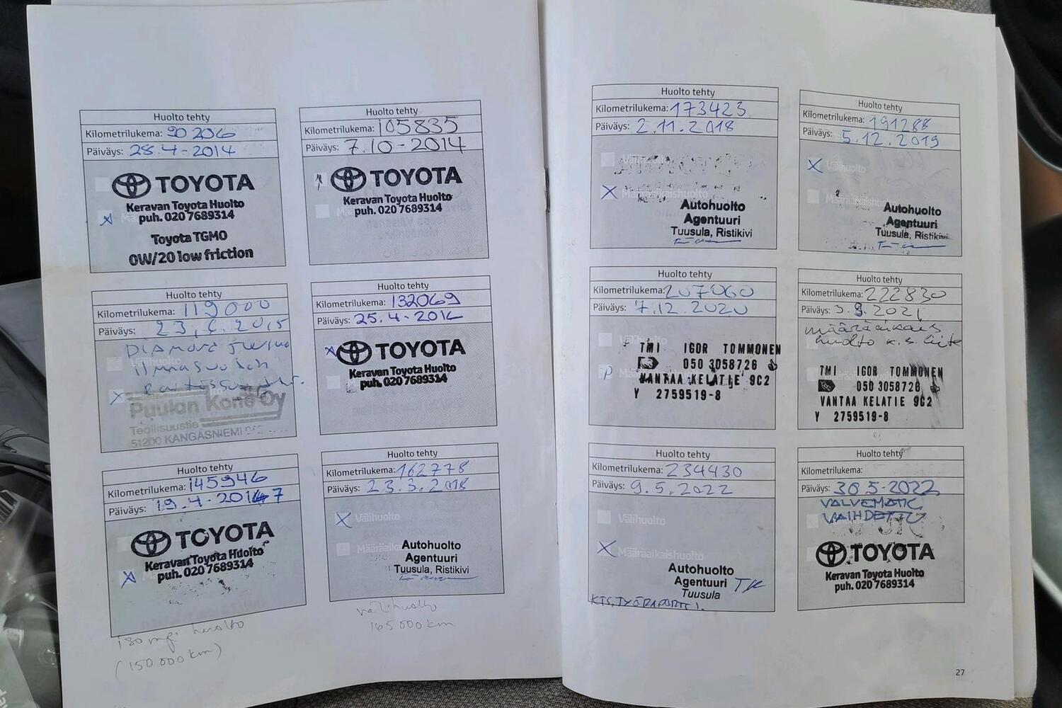 Toyota Auris vaihtoauto