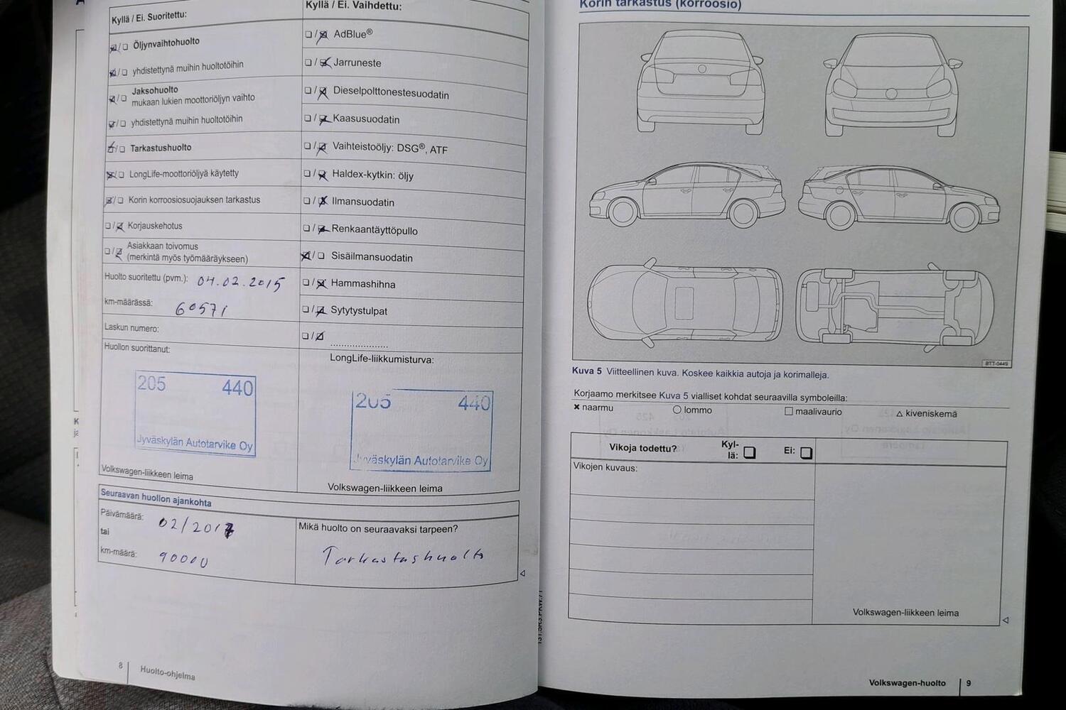 Volkswagen Passat vaihtoauto