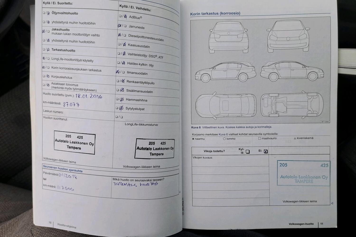 Volkswagen Passat vaihtoauto