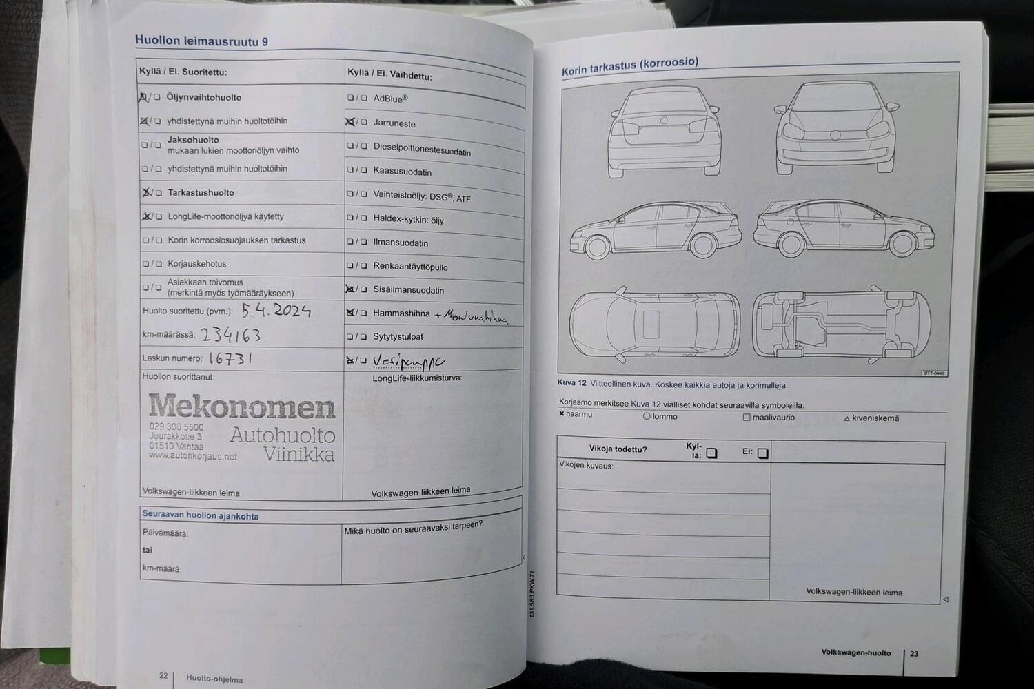 Volkswagen Passat vaihtoauto