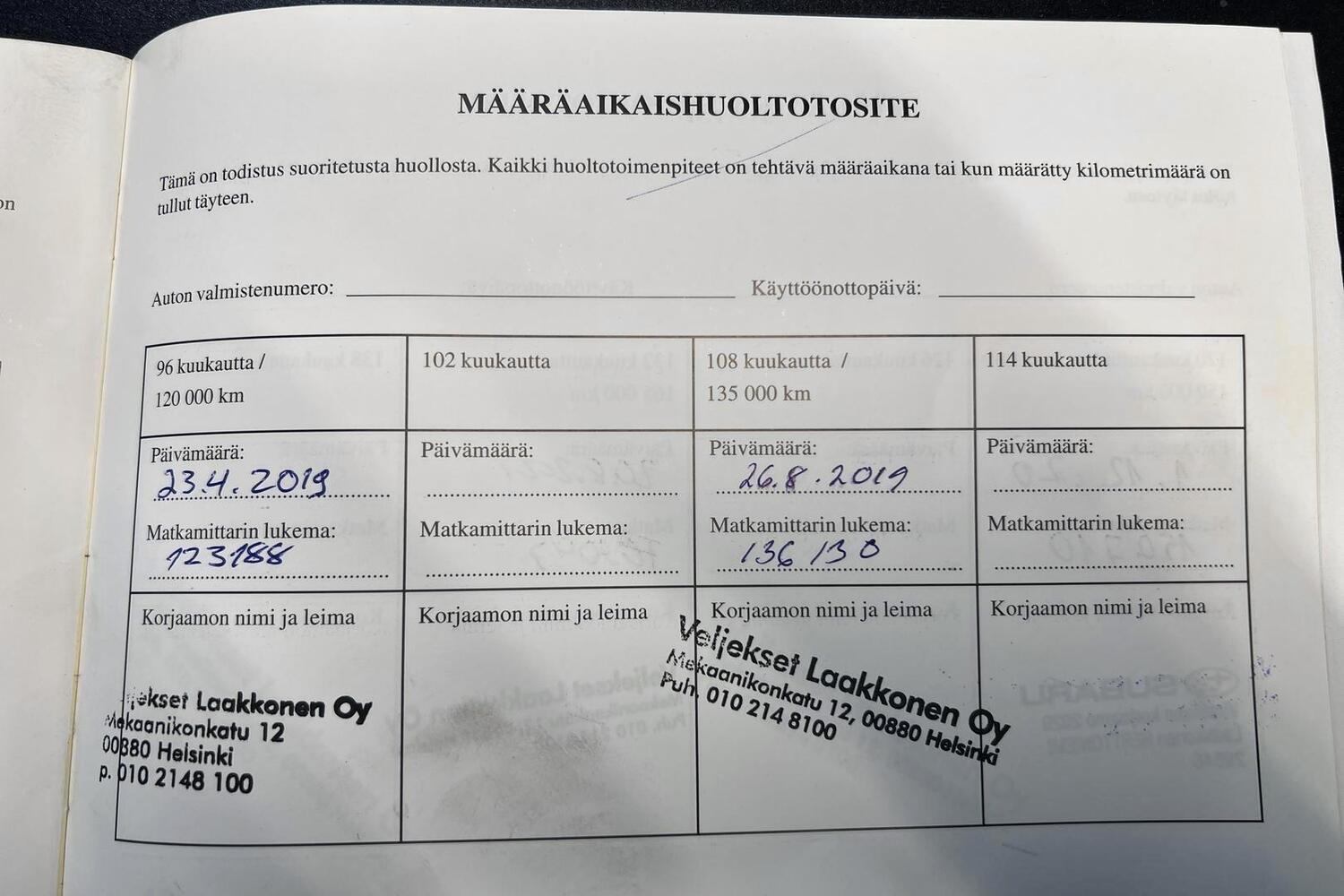Subaru Forester vaihtoauto