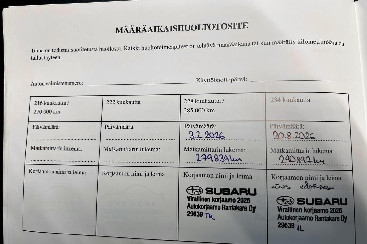Subaru Forester vaihtoauto