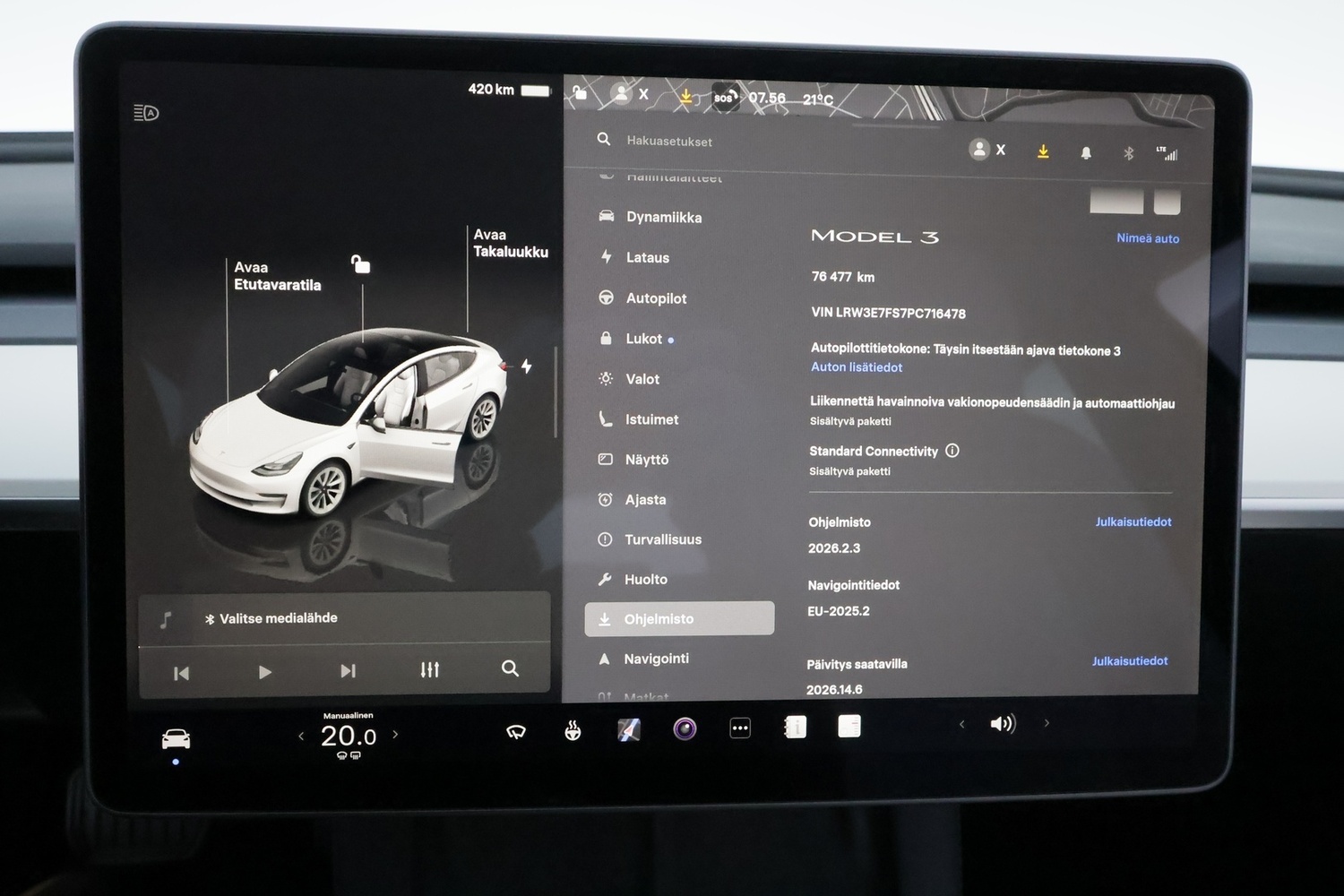 Tesla Model 3 vaihtoauto