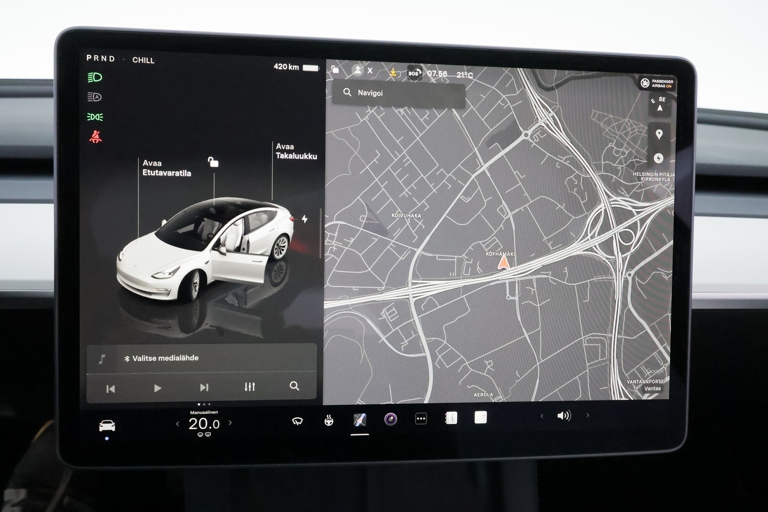 Tesla Model 3 vaihtoauto