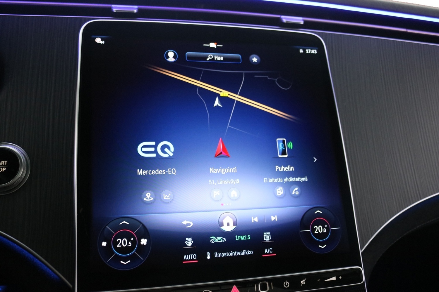 Mercedes-Benz EQE vaihtoauto