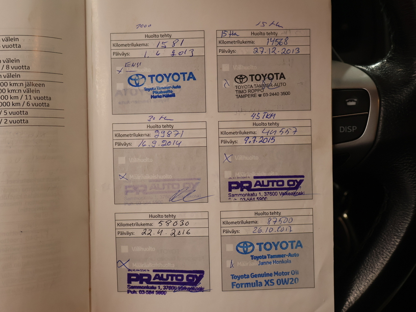 Toyota Avensis vaihtoauto