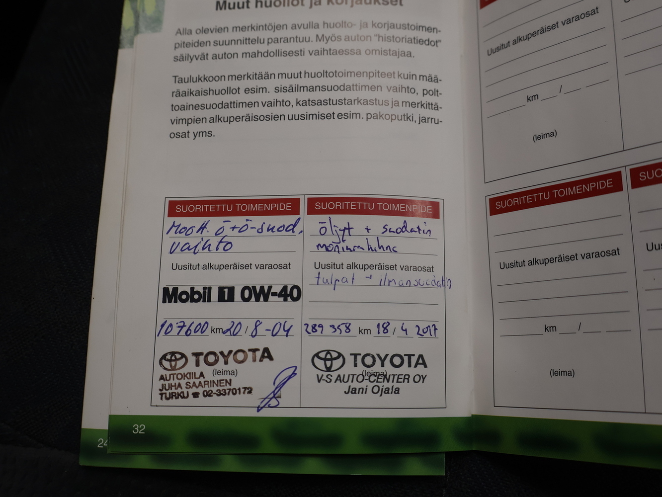 Toyota Corolla vaihtoauto
