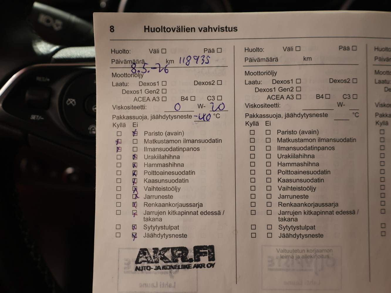Opel Insignia vaihtoauto