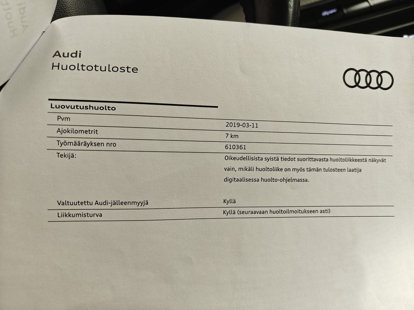 Audi Q2 vaihtoauto