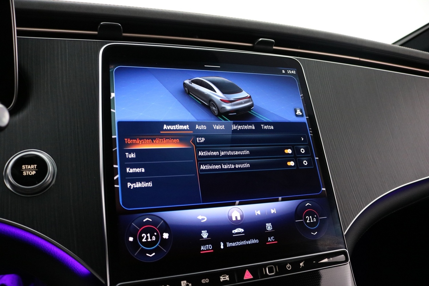 Mercedes-Benz EQE vaihtoauto
