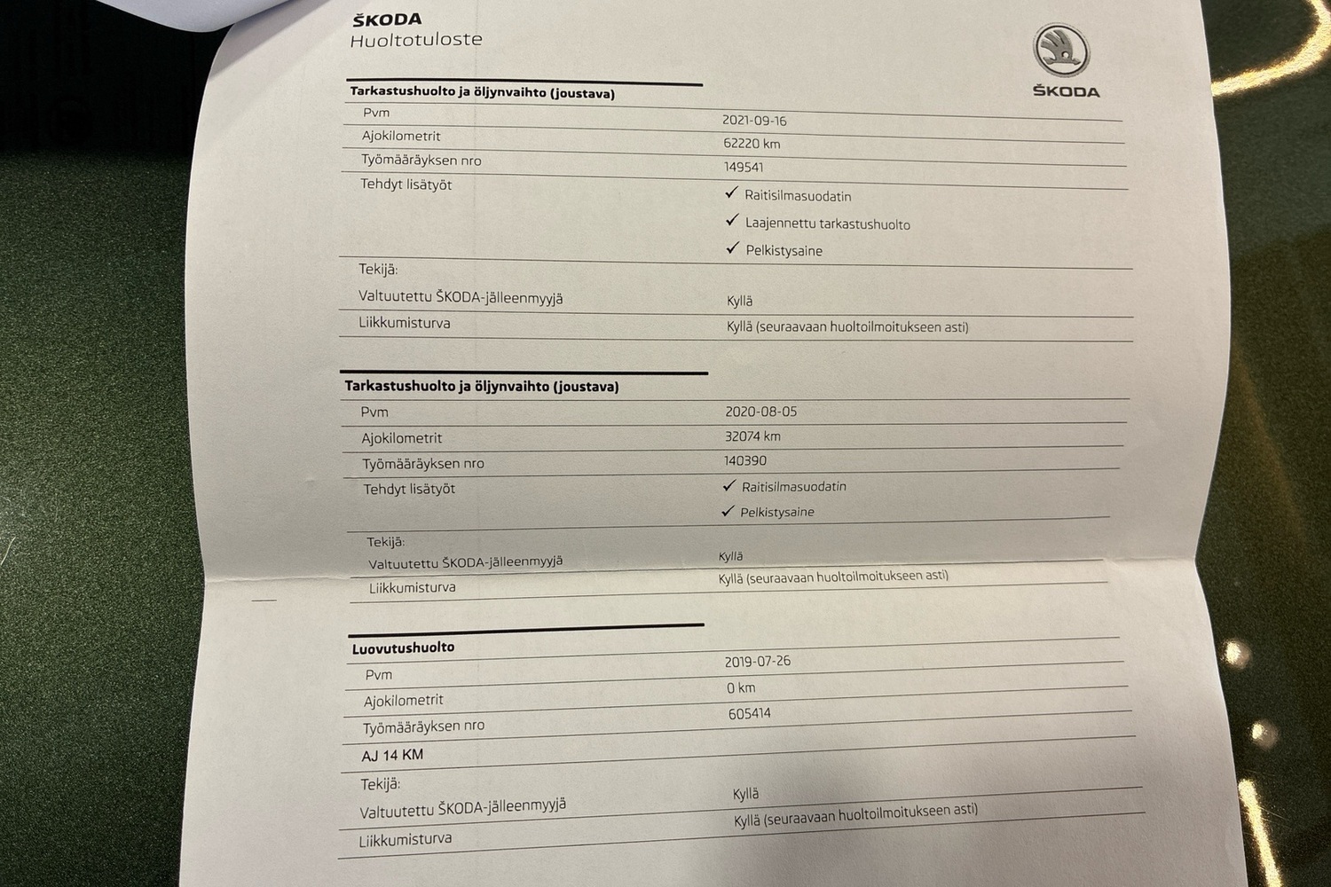 Skoda Kodiaq vaihtoauto