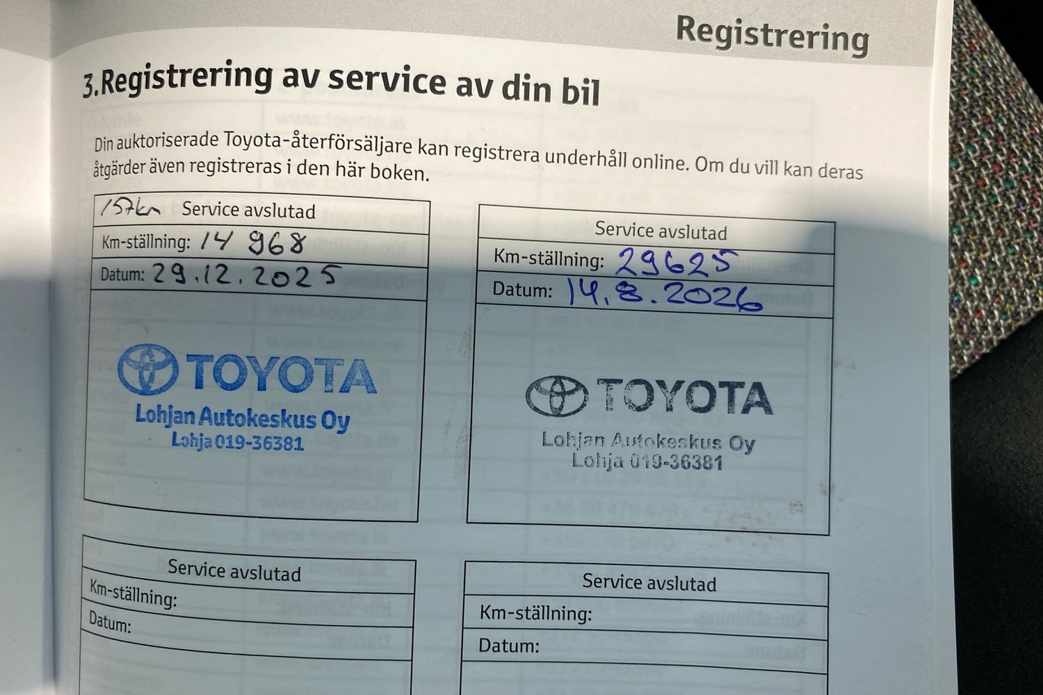 Toyota Corolla vaihtoauto