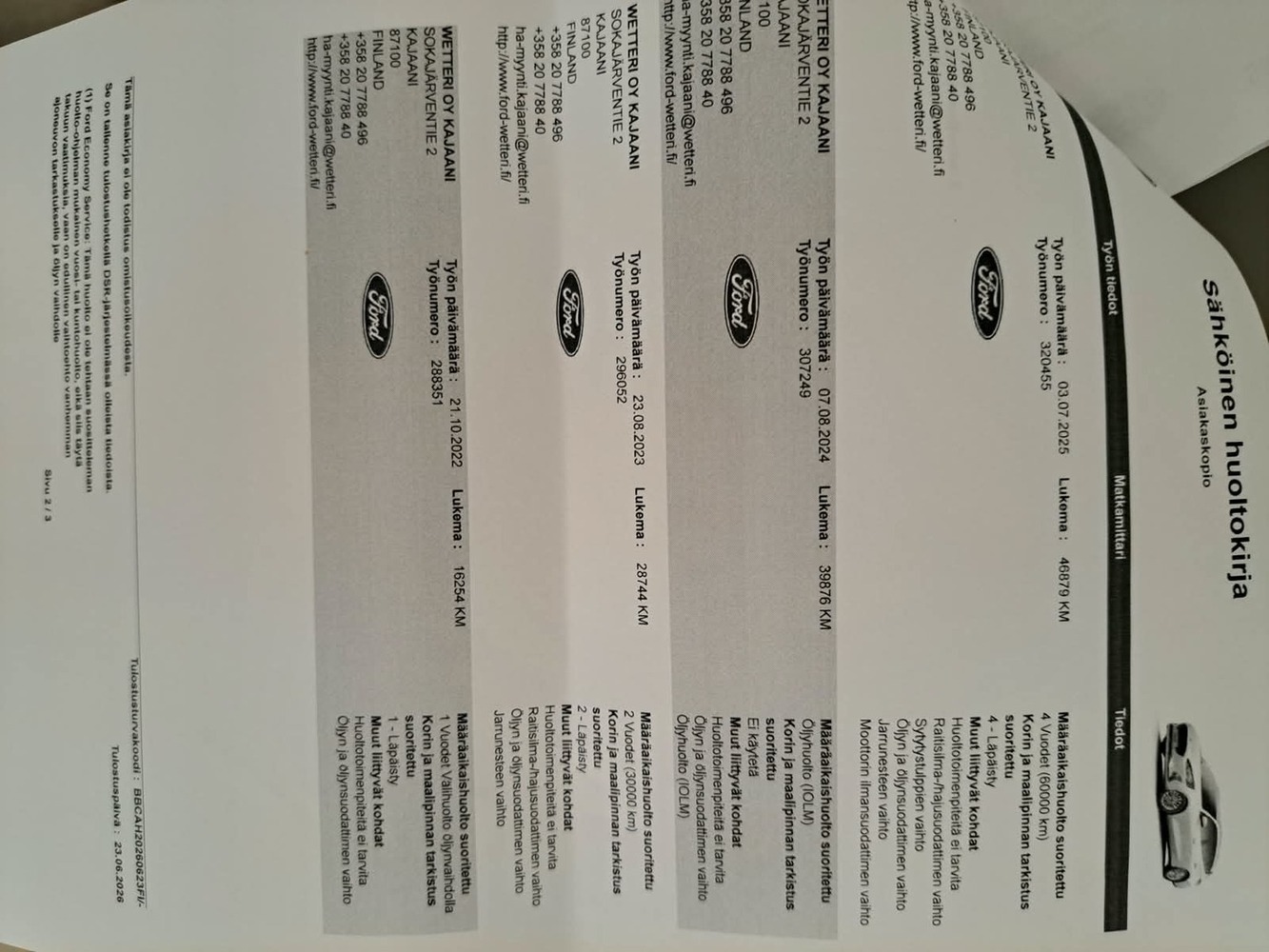 Ford Focus vaihtoauto