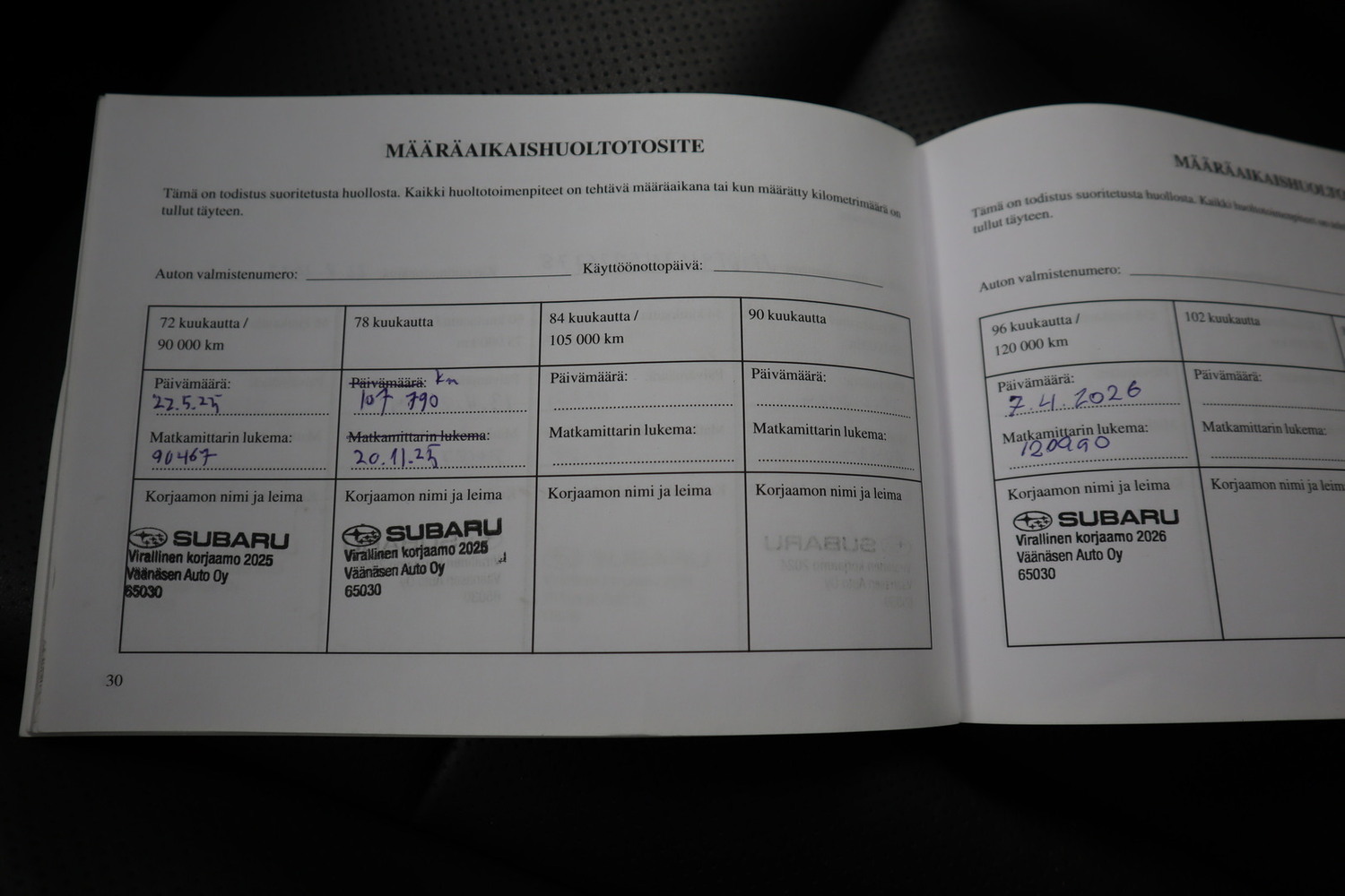 Subaru Outback vaihtoauto