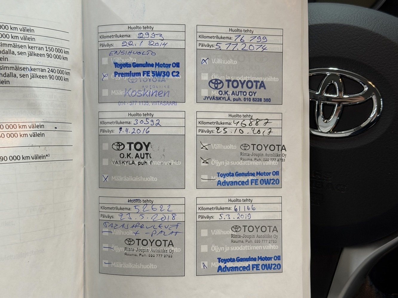 Toyota Yaris vaihtoauto
