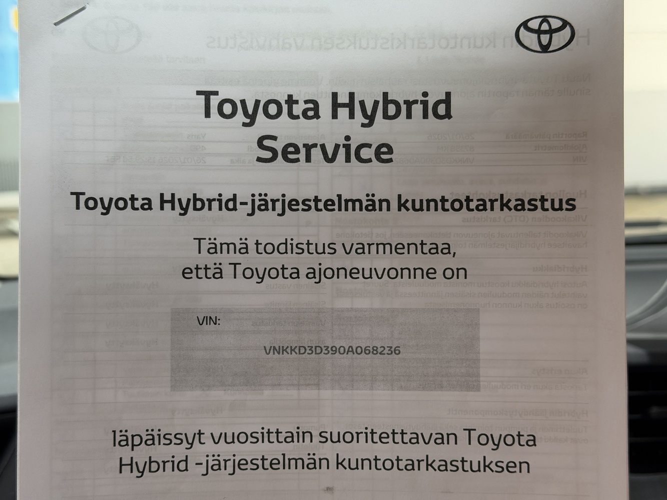 Toyota Yaris vaihtoauto
