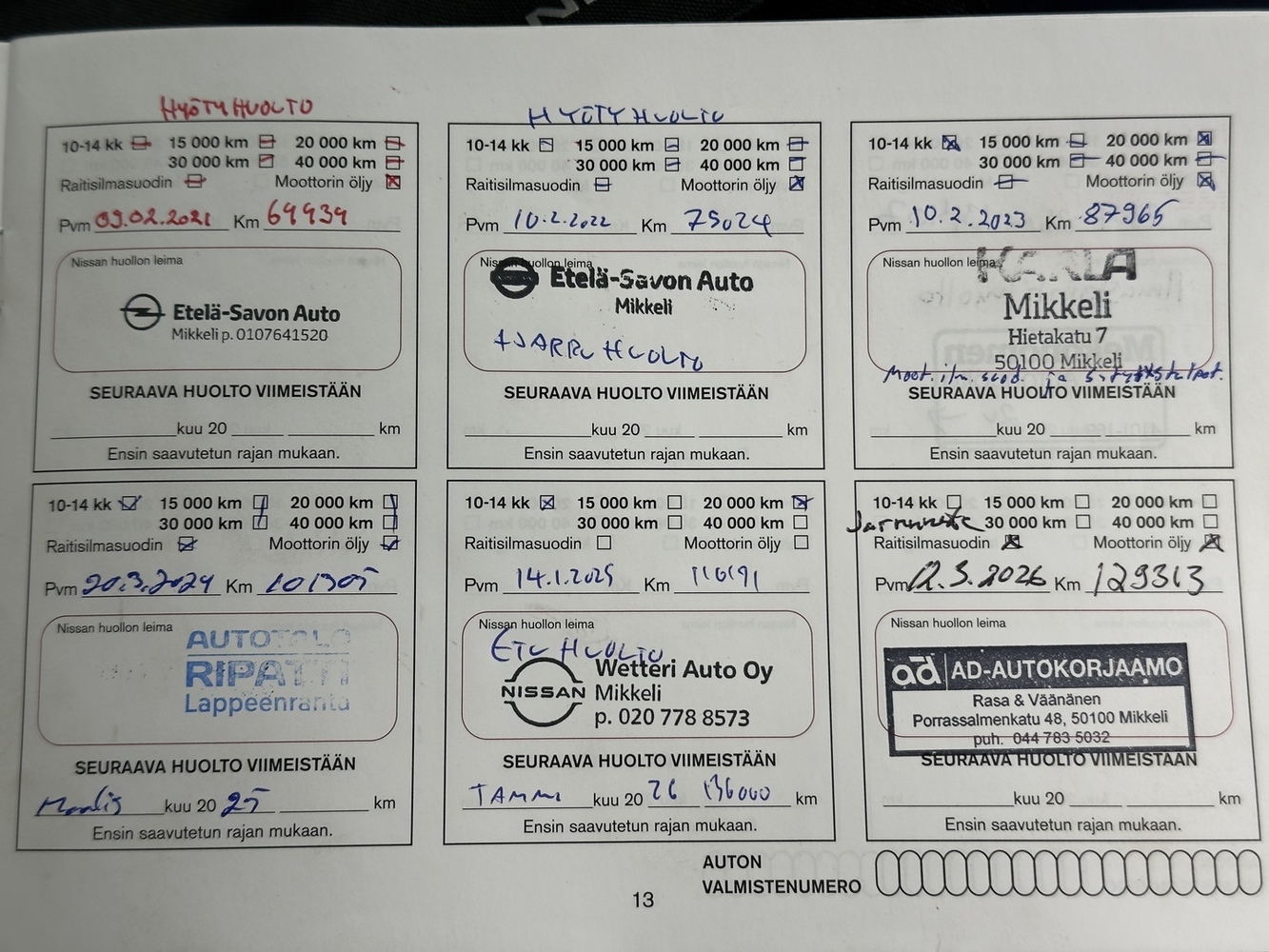 Nissan Qashqai vaihtoauto