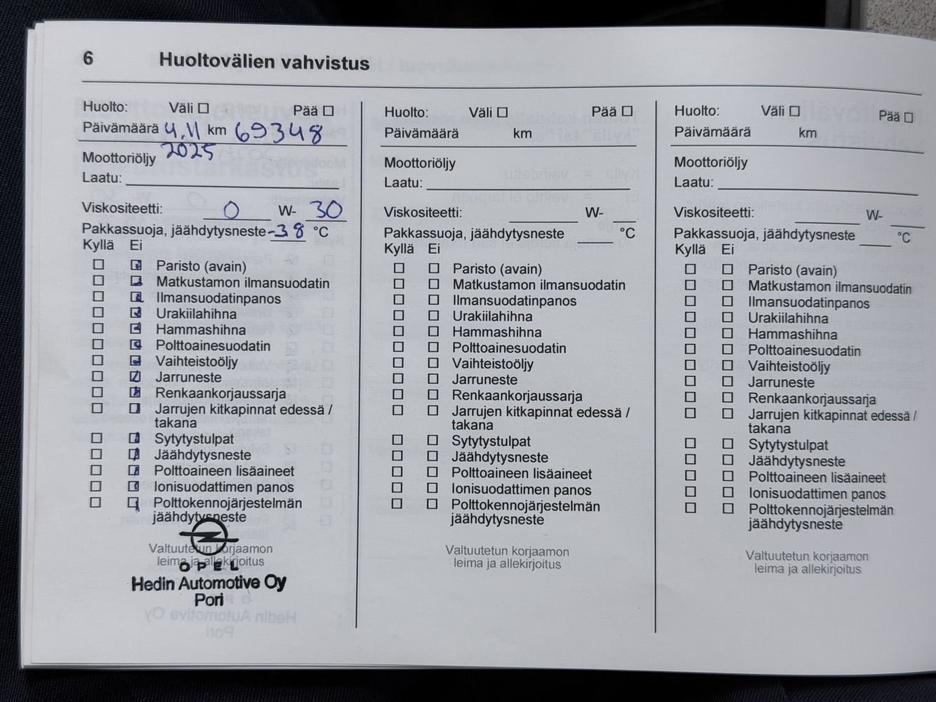 Opel Grandland vaihtoauto
