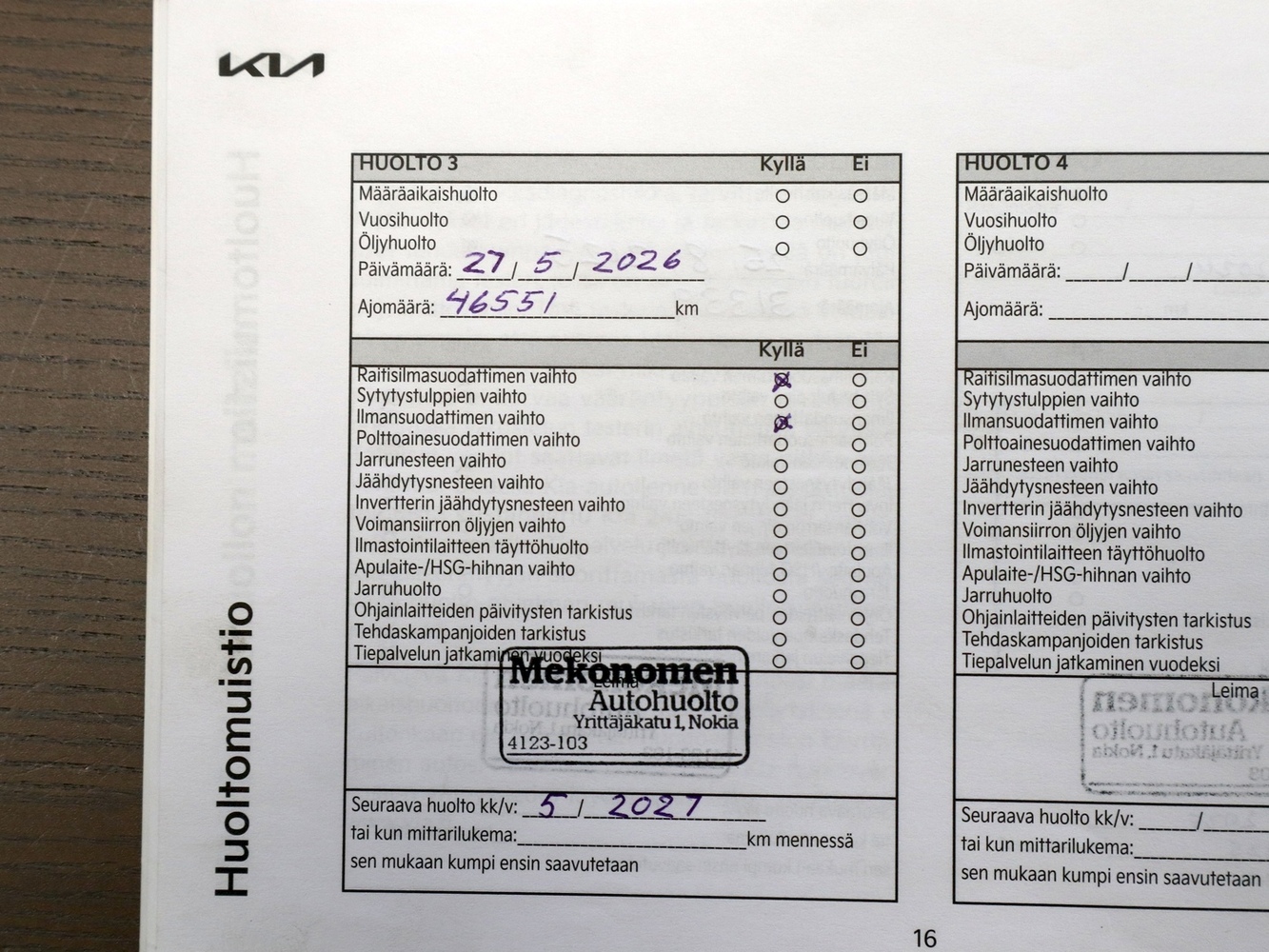 Kia Rio vaihtoauto