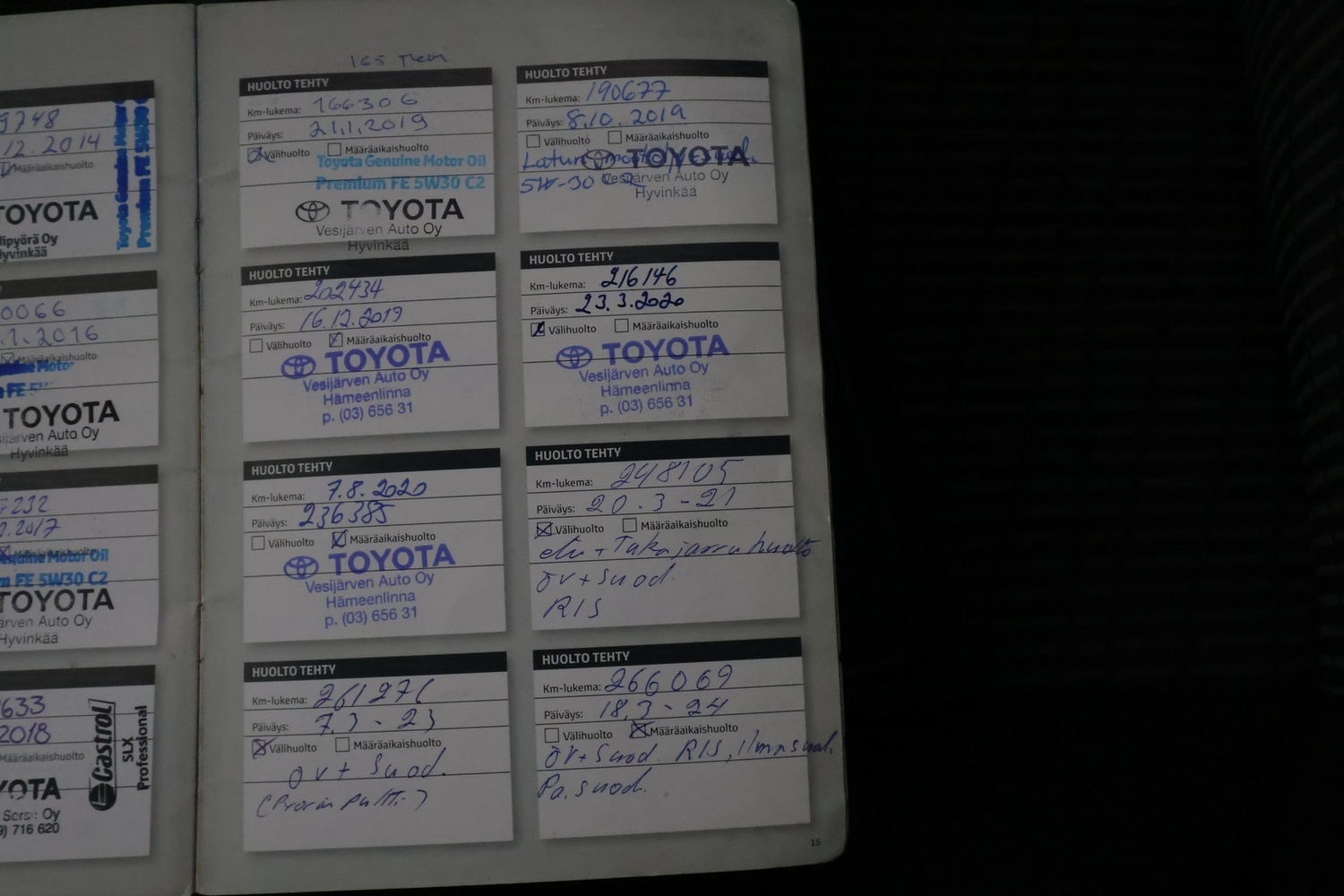 Toyota Avensis vaihtoauto