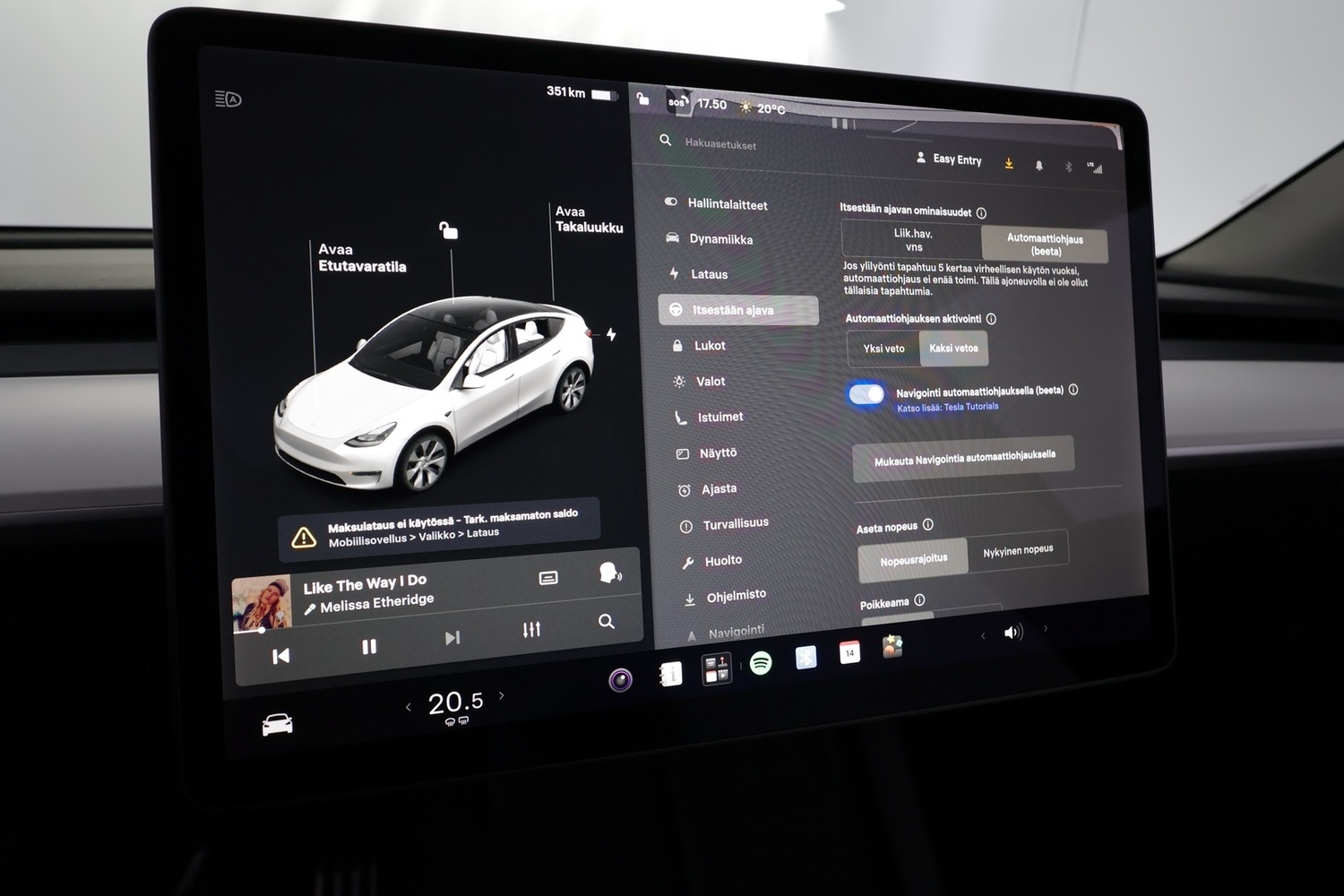 Tesla Model Y vaihtoauto