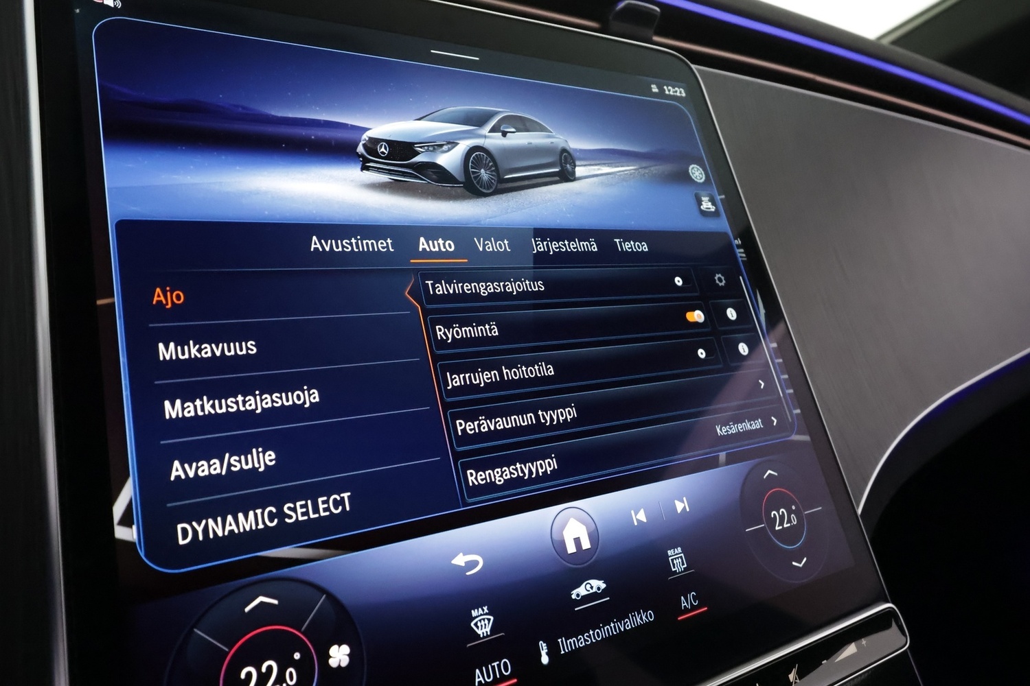 Mercedes-Benz EQE vaihtoauto