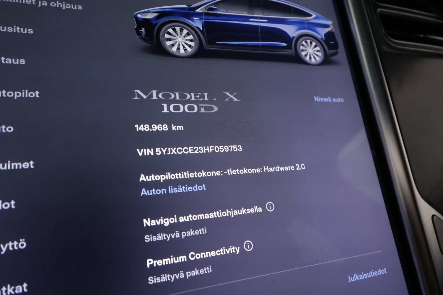 Tesla Model X vaihtoauto
