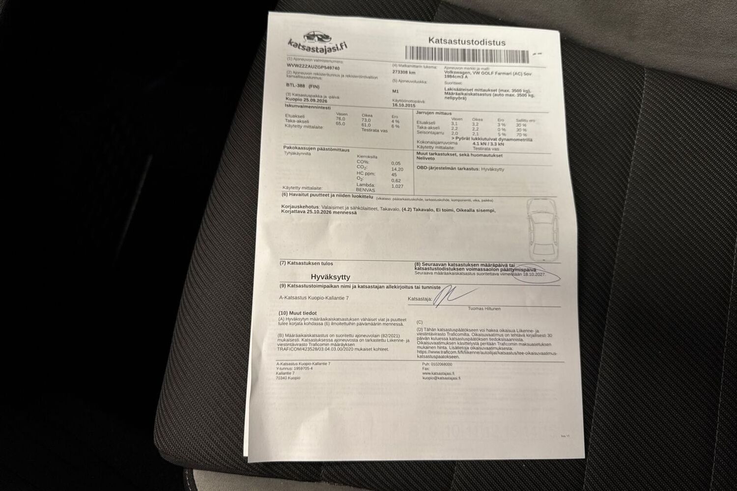 Volkswagen Golf vaihtoauto