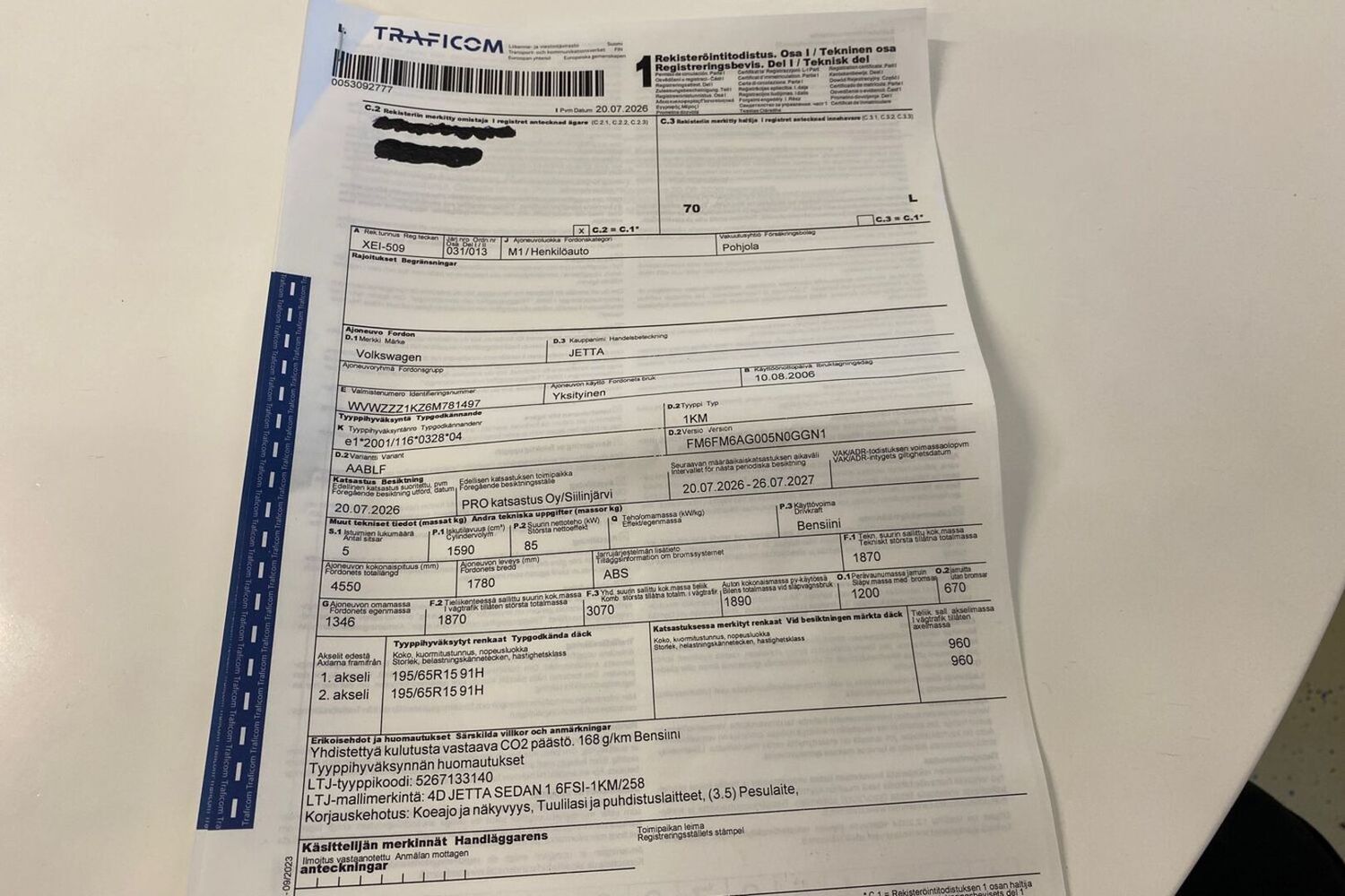 Volkswagen Jetta vaihtoauto