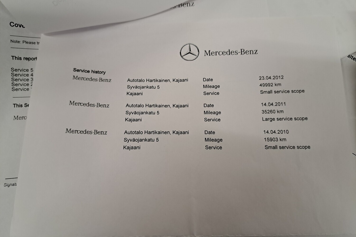 Mercedes-Benz A vaihtoauto