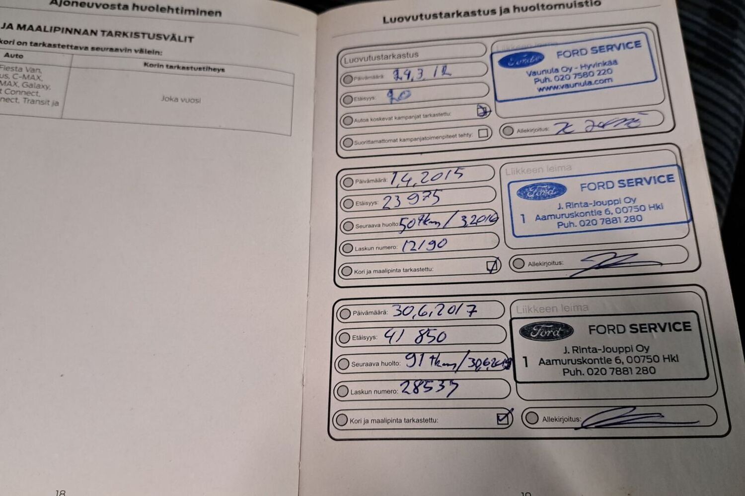 Ford Tourneo vaihtoauto