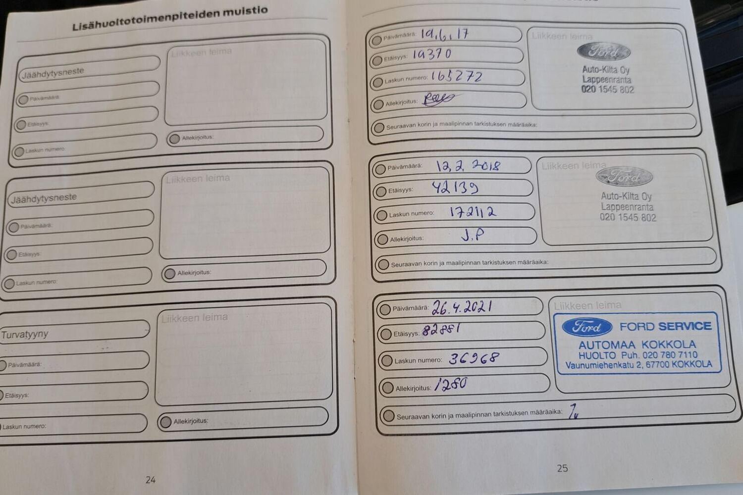 Ford Focus vaihtoauto