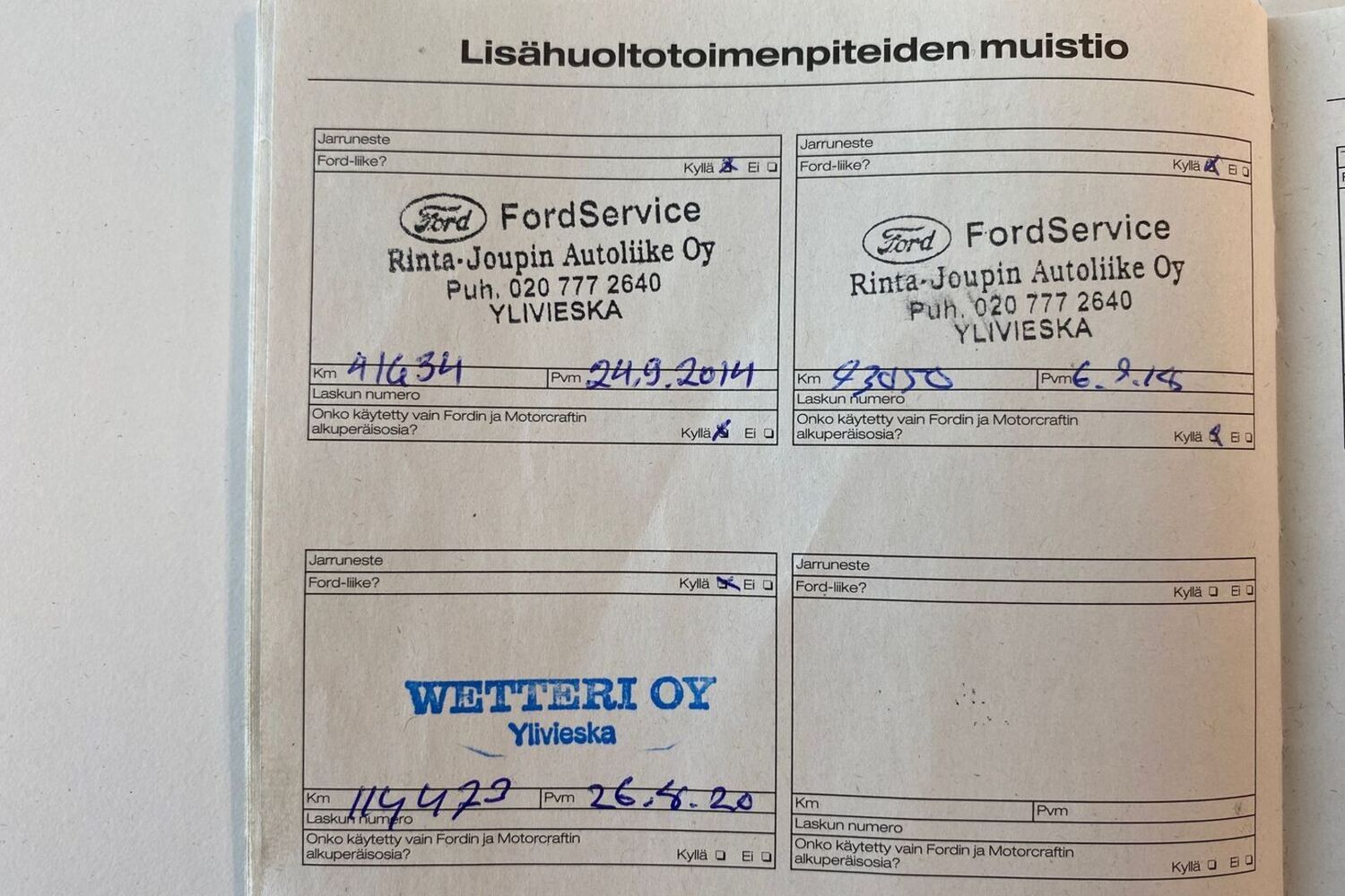 Ford Mondeo vaihtoauto